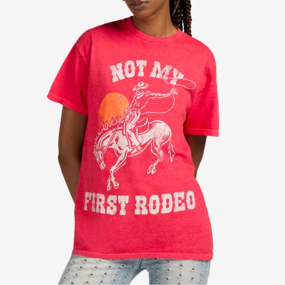{Not My First Rodeo} Brand New Graphic Tee